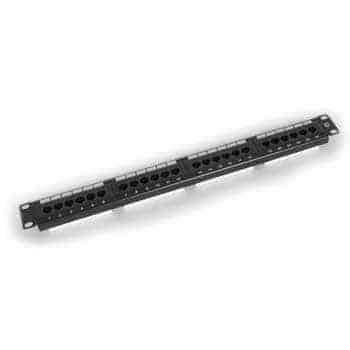 Dynamode 1U 24 Port CAT5e Rackmount Patch Panel